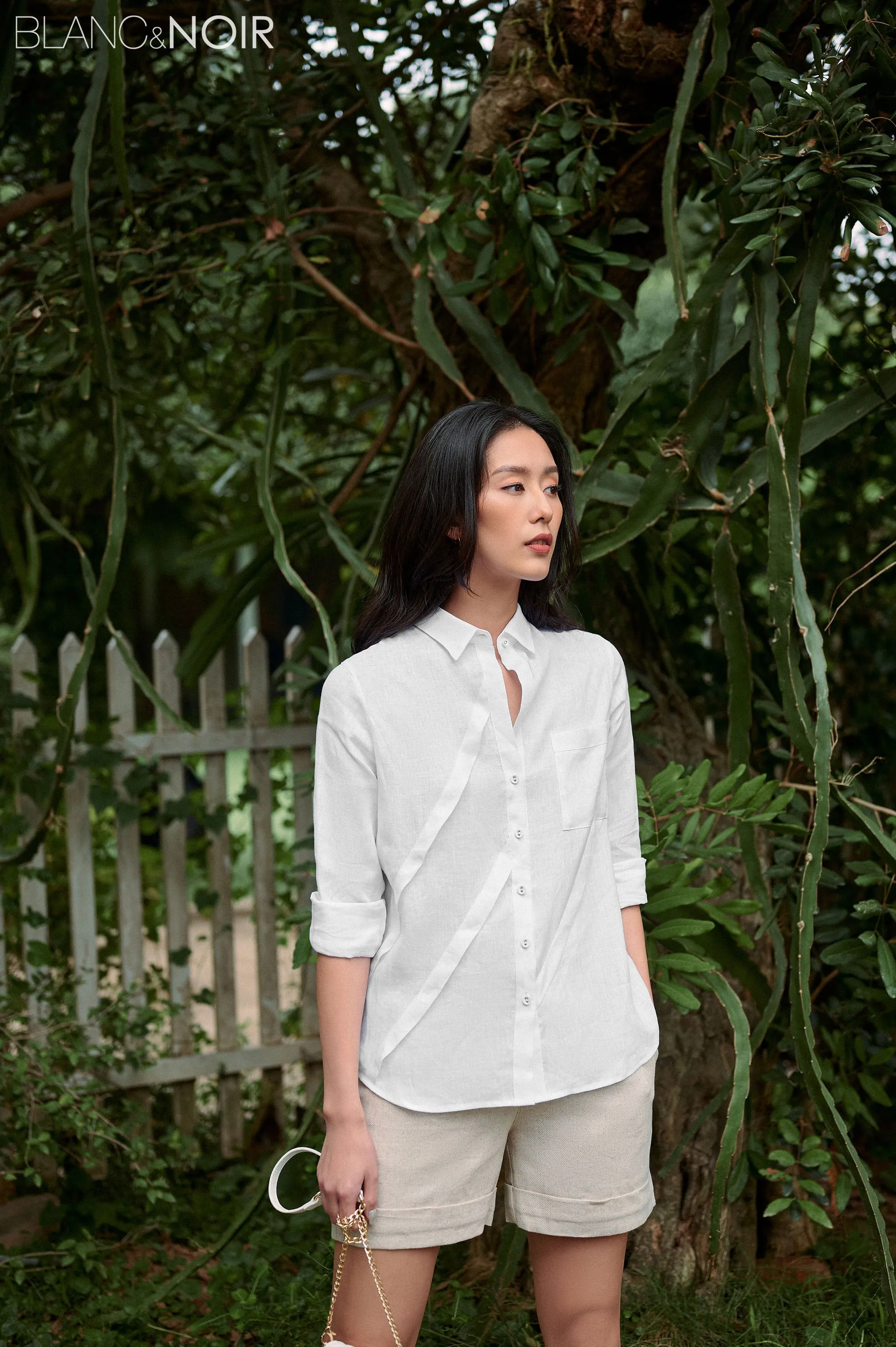 White Linen Shirt SG