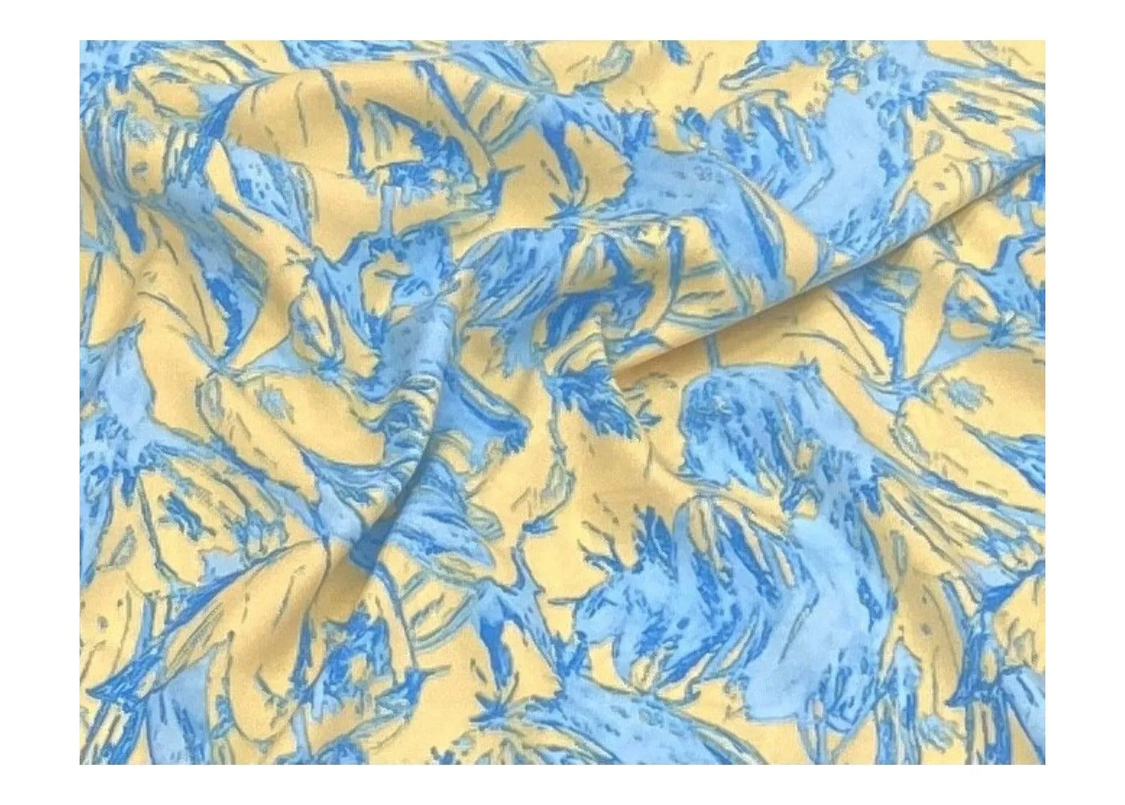 Wild Abstract - Clearance Printed Crepe