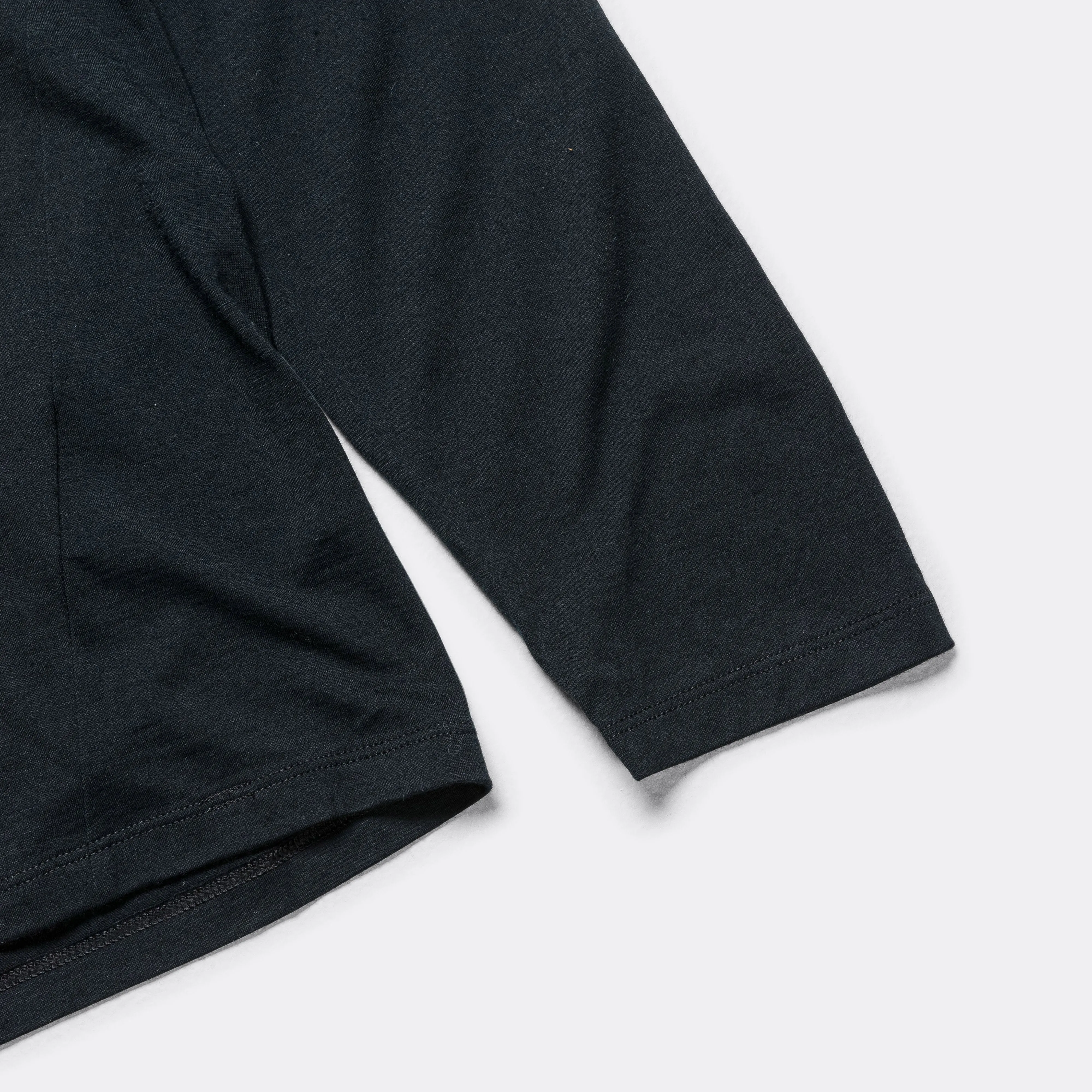 Womens Frame LS Crew - Black