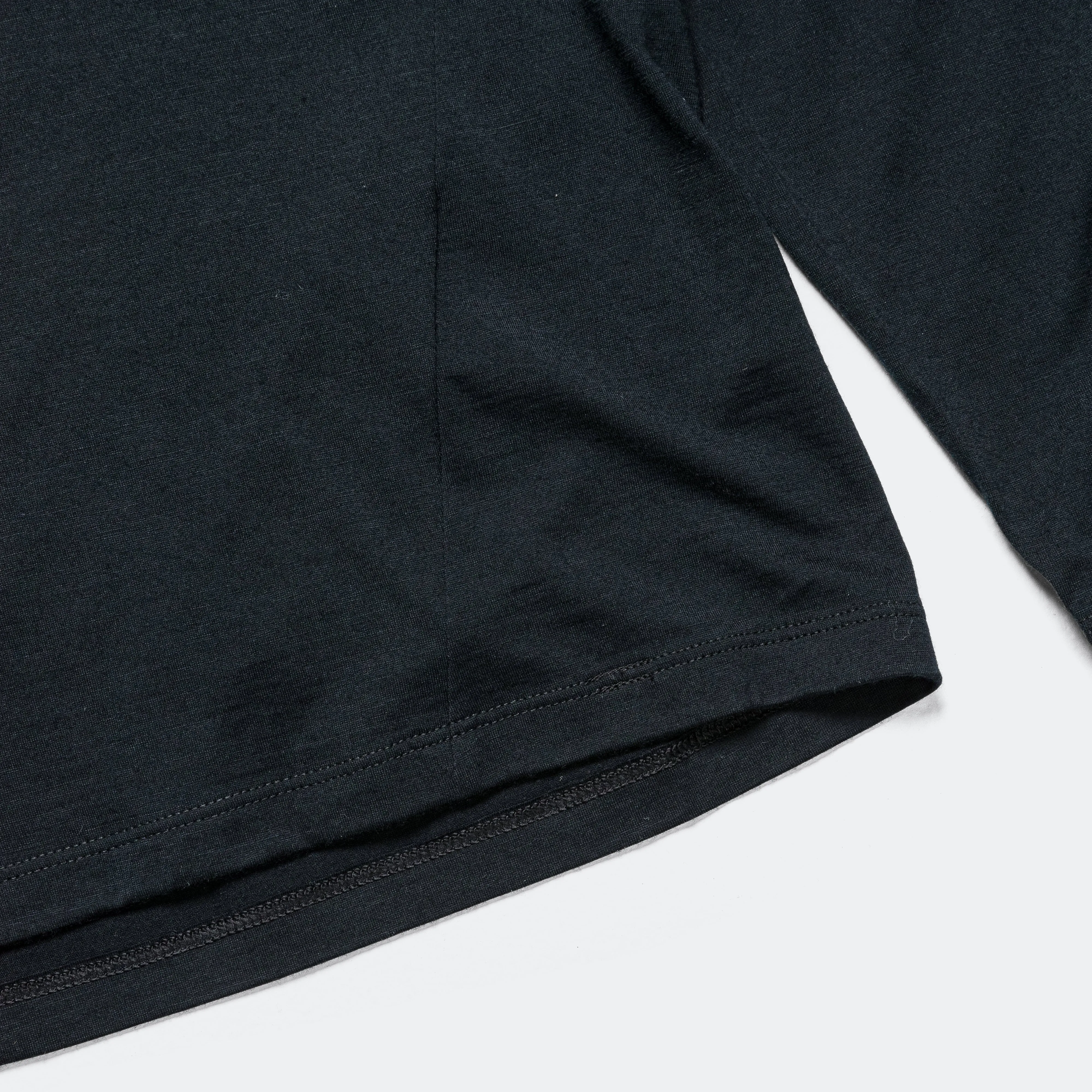 Womens Frame LS Crew - Black