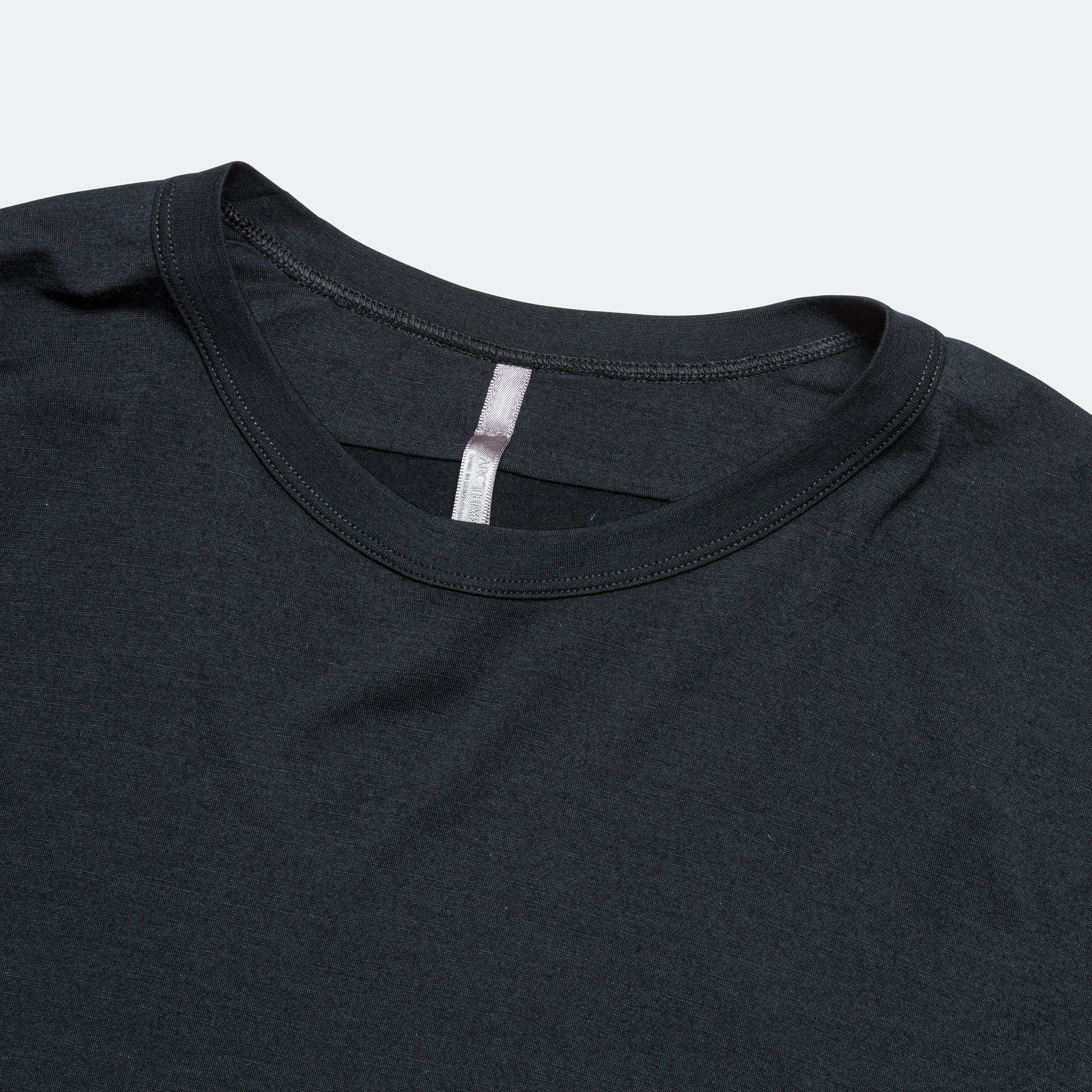 Womens Frame LS Crew - Black