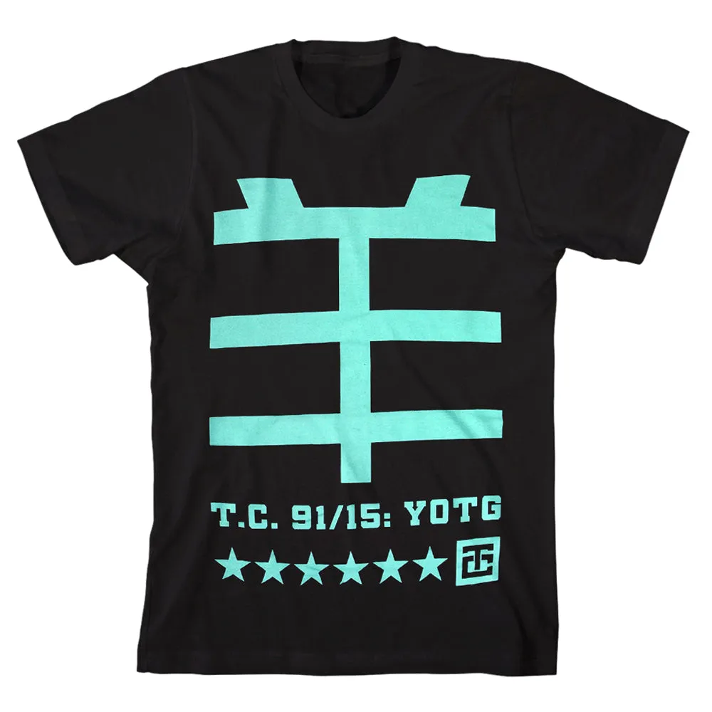 YOTG Mint Print Black